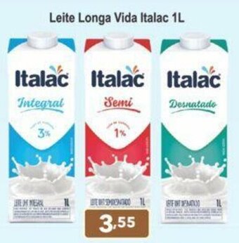 Leite Longa Vida Italac 1L