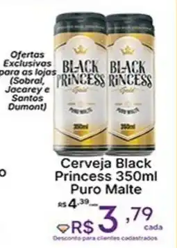 Super Lagoa Cerveja Black Princess Puro Malte oferta