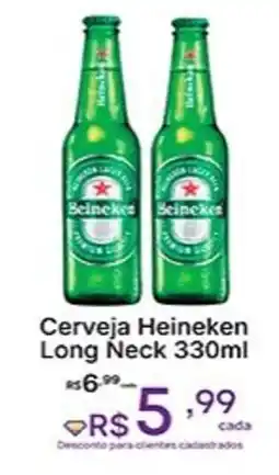 Super Lagoa Cerveja Heineken Long Neck oferta