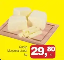 Mineirão Atacarejo Queijo Muçarela Litoral oferta