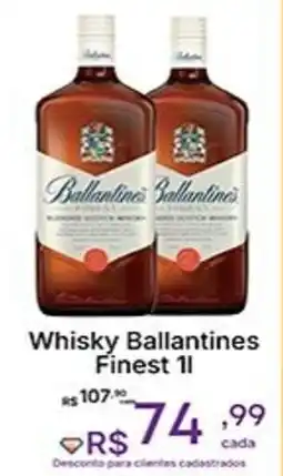 Super Lagoa Whisky Ballantines Finest oferta