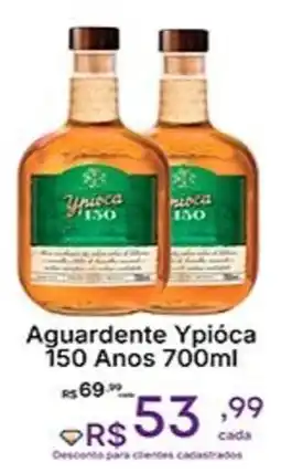Super Lagoa Aguardente Ypioca 150 Anos oferta