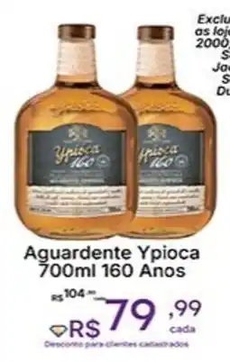 Super Lagoa Aguardente Ypioca 160 Anos oferta