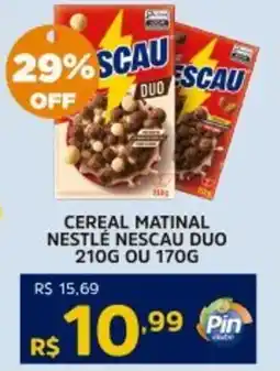 Pinheiro Supermercado Cereal matinal nestlé nescau duo oferta