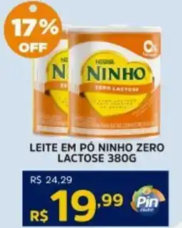 Pinheiro Supermercado Leite em pó ninho zero lactose oferta