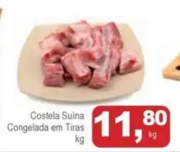 Mineirão Atacarejo Costela Suína Congelada em Tiras oferta