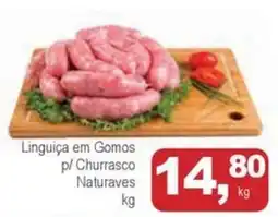 Mineirão Atacarejo Linguiça em Gomos p/ Churrasco Naturaves oferta
