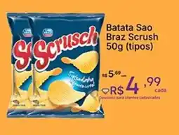 Super Lagoa Batata Sao Braz Scrush (tipos) oferta