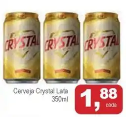 Mineirão Atacarejo Cerveja Crystal Lata oferta