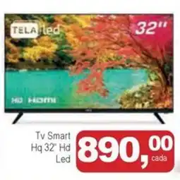 Mineirão Atacarejo Tv Smart Hq 32" Hd Led oferta