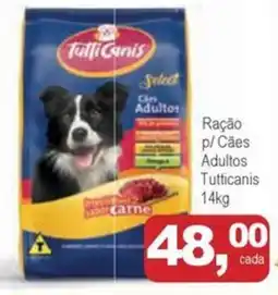 Mineirão Atacarejo Ração p/ Cães Adultos Tutticanis oferta
