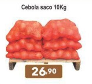 Calvo Atacadista Cebola Saco 10kg oferta