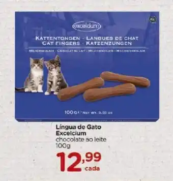 Carrefour Lingua de Gato Excelcium 100g oferta