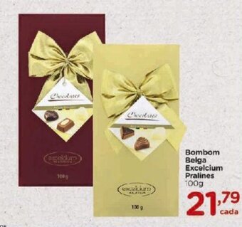 Carrefour Bombom Belga Excelcium Pralines 100g oferta
