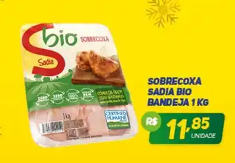 Brasil Atacadista Sobrecoxa Sadia Bio Bandeja 1kg oferta
