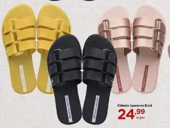 Carrefour Chinelo Ipanema Bold oferta