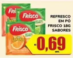 Costa Atacadão Refresco em pó frisco sabores oferta