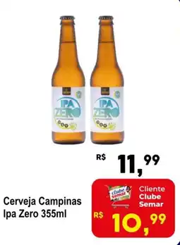 Semar Supermercado Cerveja Campinas Ipa Zero oferta