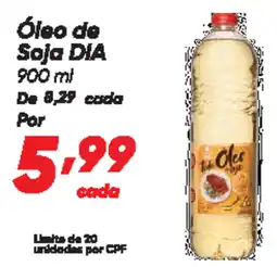 Dia Óleo de Soja DIA oferta
