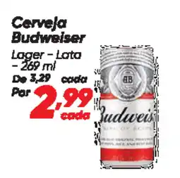 Dia Cerveja Budweiser oferta