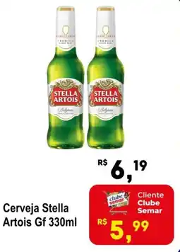 Semar Supermercado Cerveja Stella Artois Gf oferta