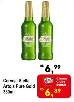 Semar Supermercado Cerveja Stella Artois Pure Gold oferta