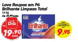Dia Lava Roupas em Pó Brilhante Limpeza Total oferta