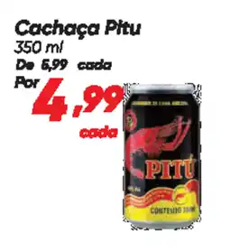 Dia Cachaça Pitu oferta