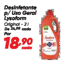 Dia Desinfetante p/ Uso Geral Lysoform oferta