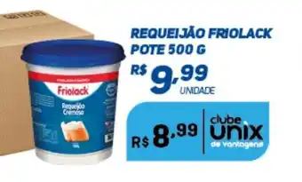 Brasil Atacadista Requeijao Friolack pote 500g oferta