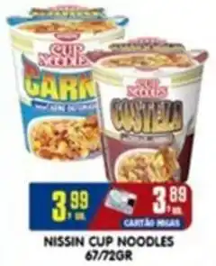 Higa's Supermercado Nissin cup noodles oferta