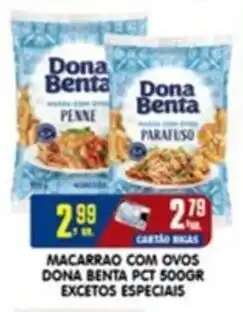 Higa's Supermercado Cartão as macarrao com ovos dona benta pct oferta