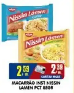 Higa's Supermercado Macarrão inst nissin lamen pct oferta