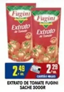 Higa's Supermercado Extrato de tomate fugini sache 300gr oferta