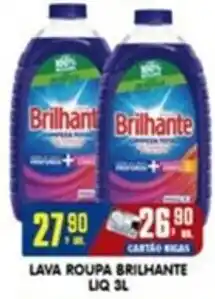 Higa's Supermercado Lava roupa brilhante liq oferta