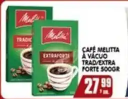 Higa's Supermercado Cafe melitta a vacuo trad/extra forte oferta