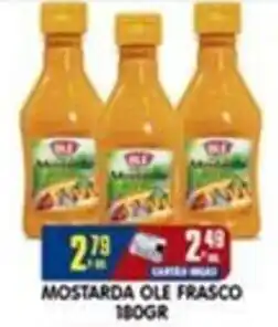 Higa's Supermercado Mostarda ole frasco oferta