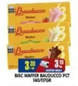 Higa's Supermercado Bisc waffer bauducco pct oferta