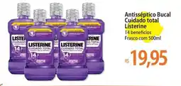Atacadão Antisséptico Bucal Cuidado total Listerine oferta