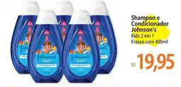 Atacadão Shampoo e Condicionador Johnson's oferta