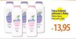 Atacadão Talco Infantil Johnson's Baby oferta