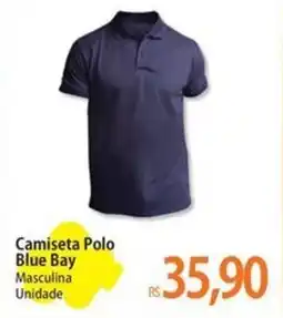Atacadão Camiseta Polo Blue Bay oferta