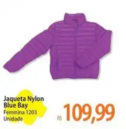 Atacadão Jaqueta Nylon Blue Bay oferta