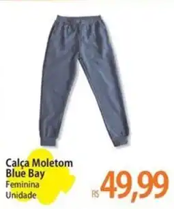 Atacadão Calça Moletom Blue Bay oferta