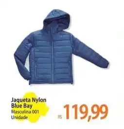 Atacadão Jaqueta Nylon Blue Bay oferta