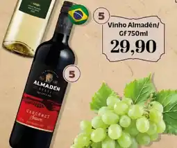 Supermercados Tauste Vinho Almadén/ Gf oferta