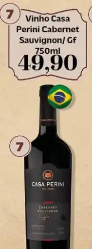 Supermercados Tauste Vinho Casa Perini Cabernet Sauvignon/ Gf oferta