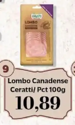 Supermercados Tauste Lombo Canadense Ceratti/ Pct oferta