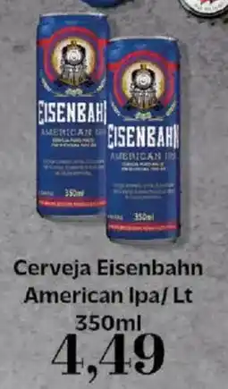 Supermercados Tauste Cerveja Eisenbahn American Ipa/ Lt oferta