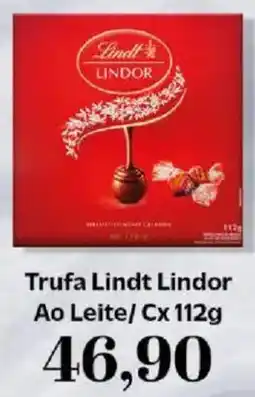 Supermercados Tauste Trufa Lindt Lindor Ao Leite/ Cx oferta